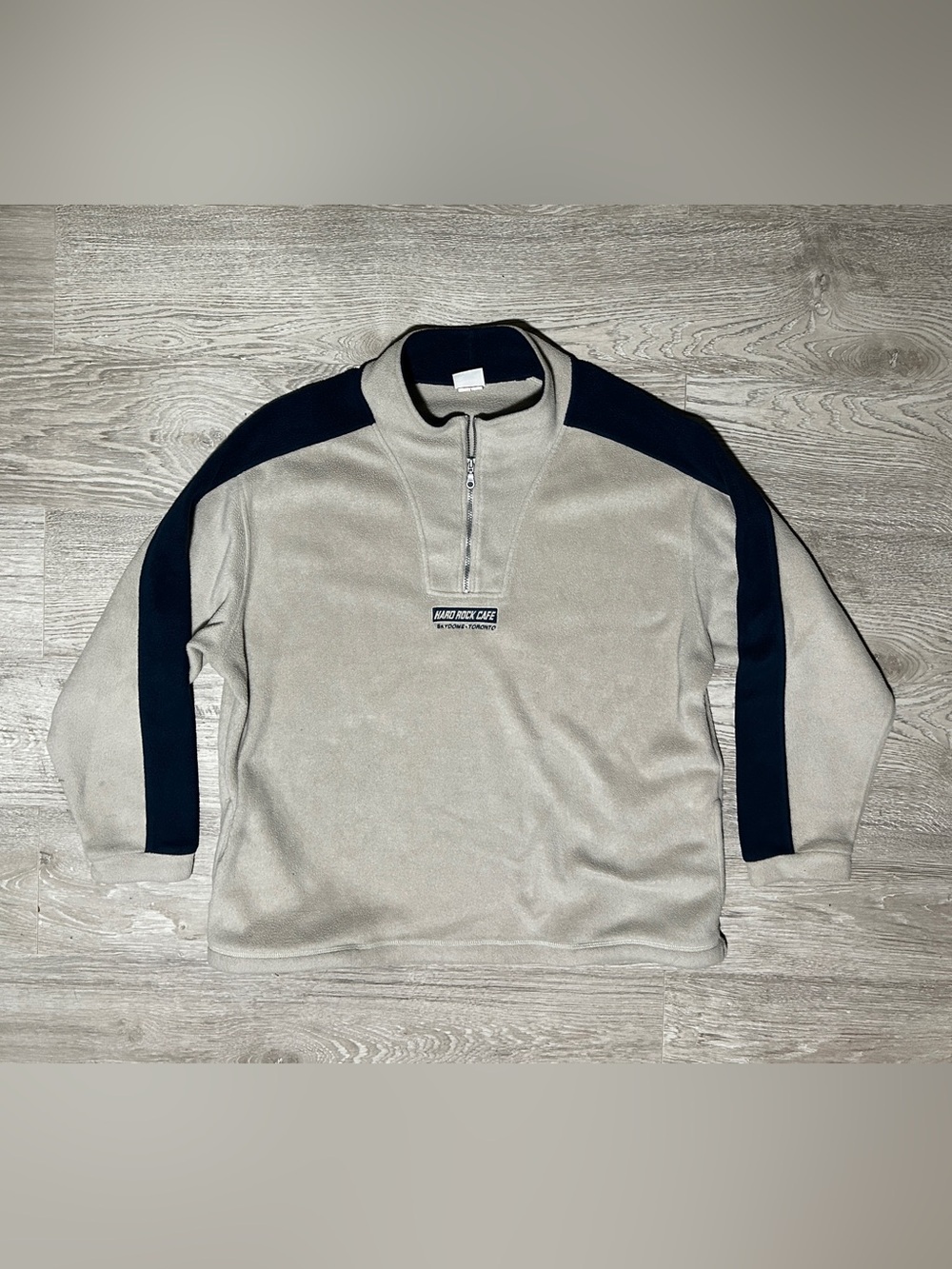 Vintage Hard Rock Cafe Skydome Toronto 1/4 Zip Sweater